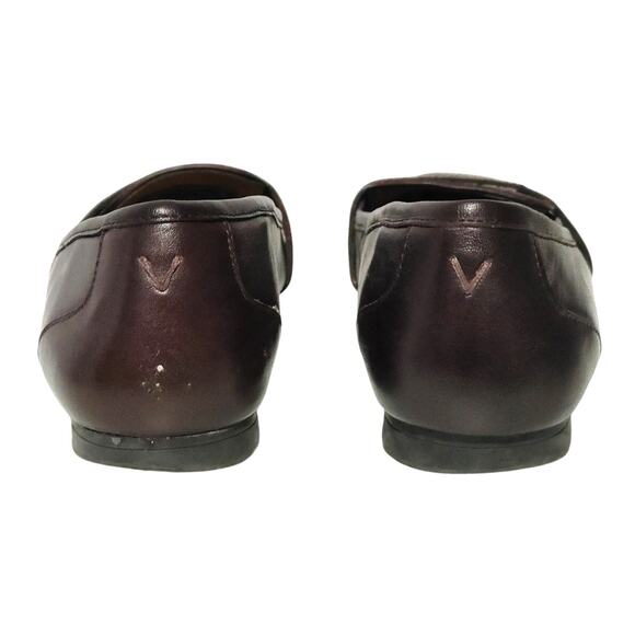 Vionic Savannah Pointed Flats Loafer Shoes Brown Leather Womens US 8 EU 38 - Picture 4 of 6